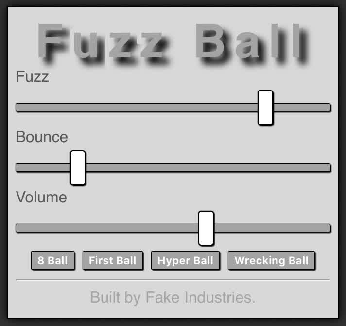 Fuzz Ball