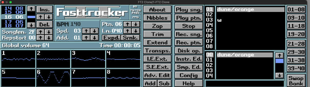 Fasttracker II (FT2) Plugin