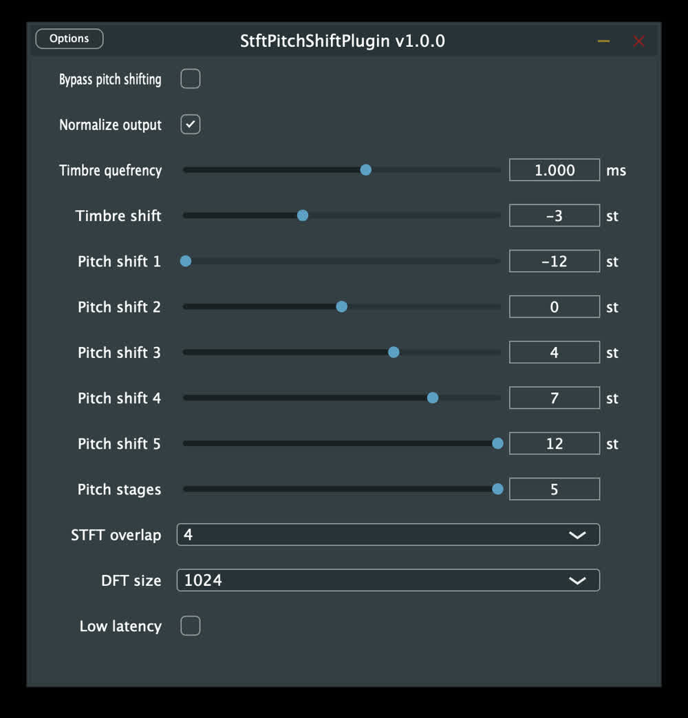 stftPitchShift