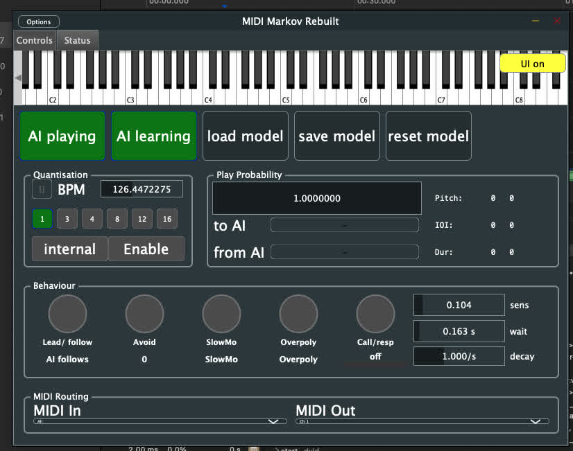MIDI Markov Rebuilt